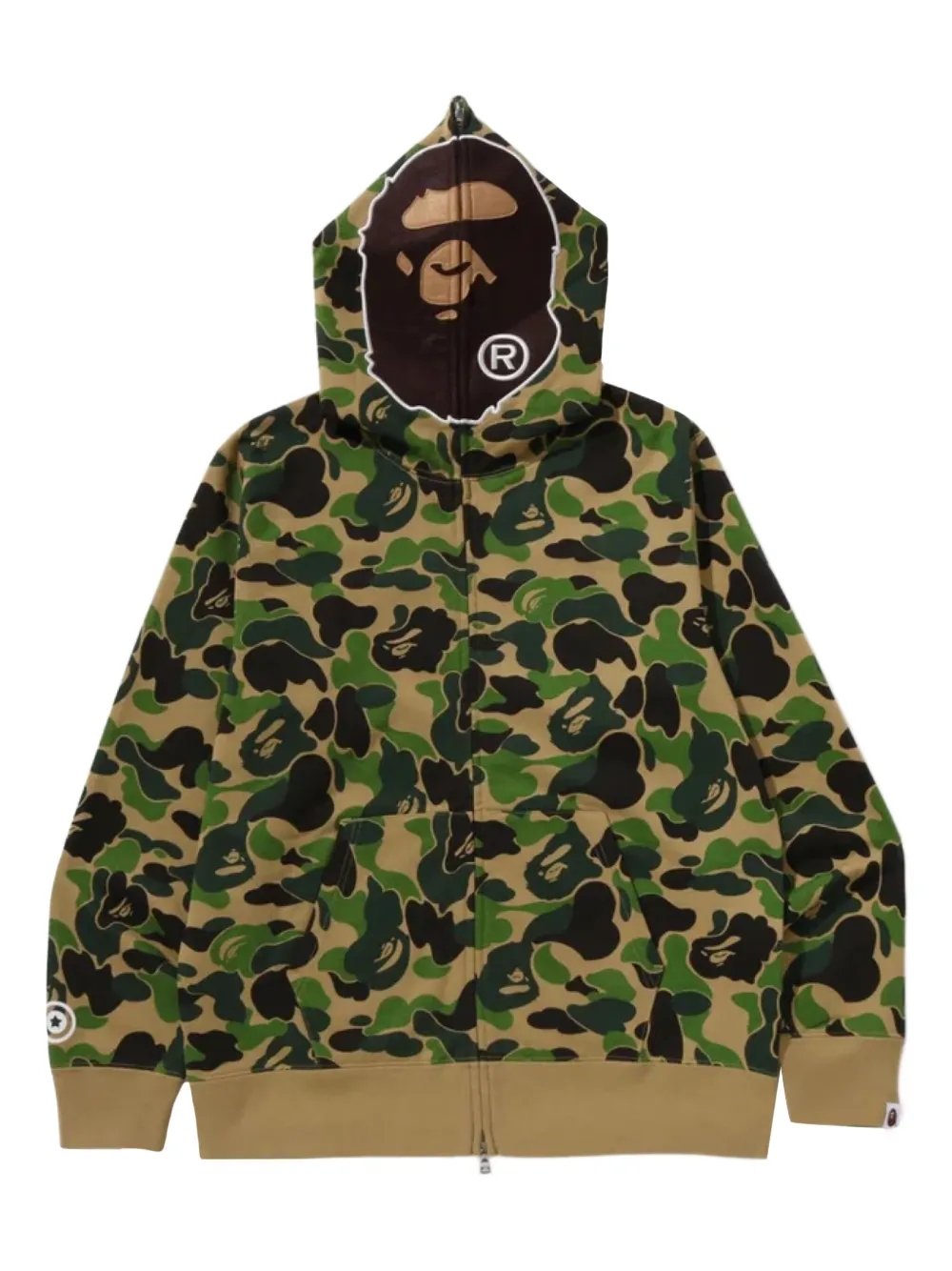 A BATHING APE® zip-up hoodie